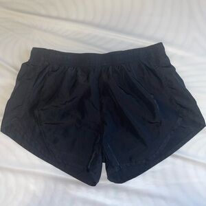 Women’s black running shorts